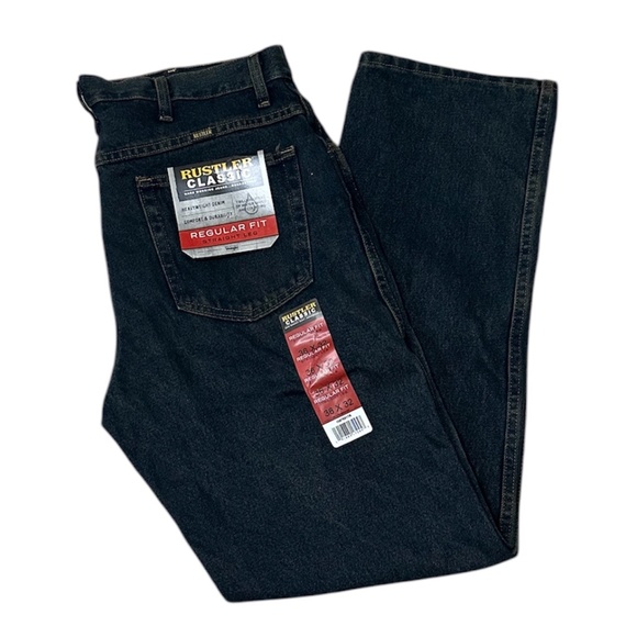 Men’s Rustler Jeans Straight Leg - Picture 1 of 5
